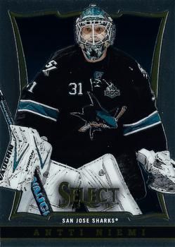 #54 Antti Niemi - San Jose Sharks - 2013-14 Panini Select Hockey