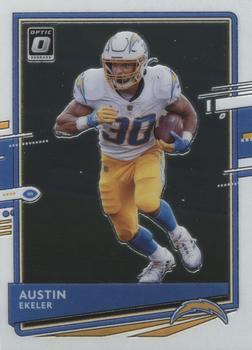 #54 Austin Ekeler - Los Angeles Chargers - 2020 Donruss Optic Football