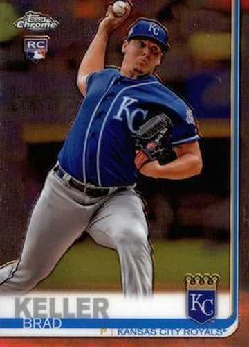 #54 Brad Keller - Kansas City Royals - 2019 Topps Chrome Baseball