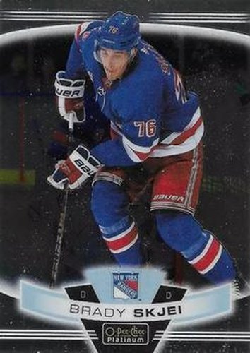 #54 Brady Skjei - New York Rangers - 2019-20 O-Pee-Chee Platinum Hockey