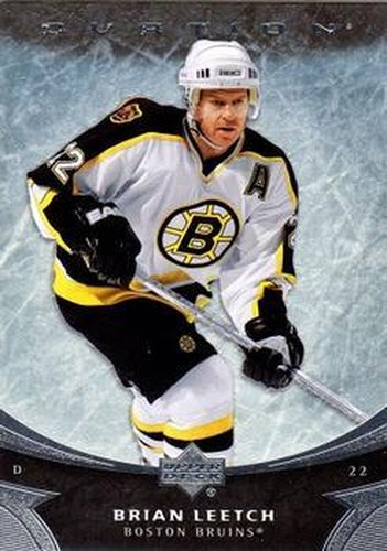 #54 Brian Leetch - Boston Bruins - 2006-07 Upper Deck Ovation Hockey