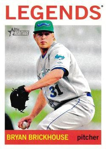 #54 Bryan Brickhouse - Lexington Legends - 2013 Topps Heritage Minor League Baseball