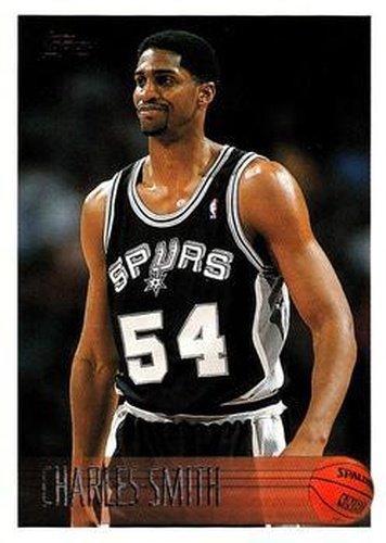 #54 Charles Smith - San Antonio Spurs - 1996-97 Topps Basketball