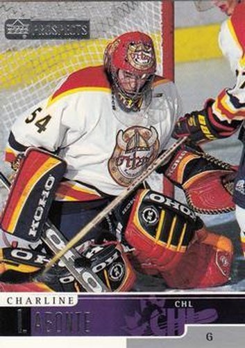 #54 Charline Labonte - Acadie-Bathurst Titan - 1999-00 Upper Deck Prospects Hockey