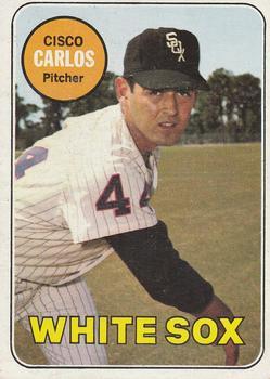 #54 Cisco Carlos - Chicago White Sox - 1969 Topps Baseball