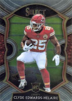 #54 Clyde Edwards-Helaire - Kansas City Chiefs - 2020 Panini Select Football
