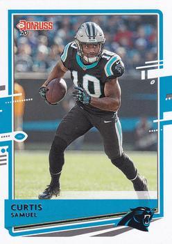 #54 Curtis Samuel - Carolina Panthers - 2020 Donruss Football