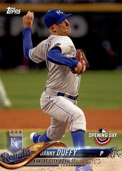 #54 Danny Duffy - Kansas City Royals - 2018 Topps Opening Day Baseball