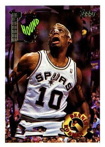 #54 Dennis Rodman - San Antonio Spurs - 1994-95 Topps Basketball