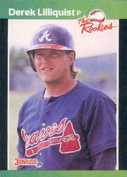 #54 Derek Lilliquist - Atlanta Braves - 1989 Donruss The Rookies Baseball