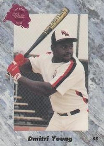 #54 Dmitri Young - St. Louis Cardinals - 1991 Classic Four Sport