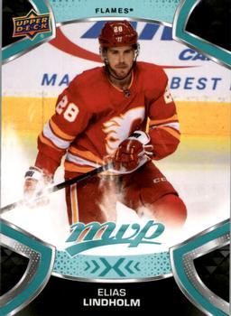 #54 Elias Lindholm - Calgary Flames - 2021-22 Upper Deck MVP Hockey