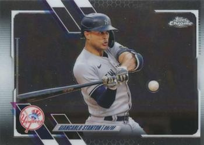 #54 Giancarlo Stanton - New York Yankees - 2021 Topps Chrome Baseball