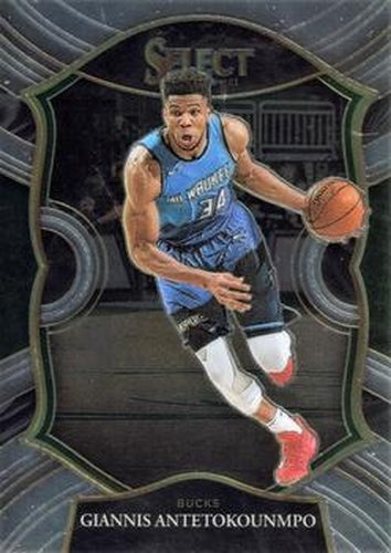 #54 Giannis Antetokounmpo - Milwaukee Bucks - 2020-21 Panini Select Basketball