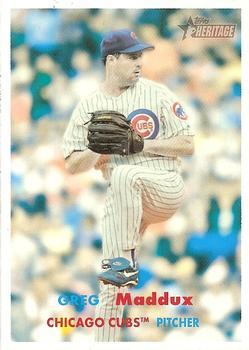 #54 Greg Maddux - Chicago Cubs - 2006 Topps Heritage Baseball
