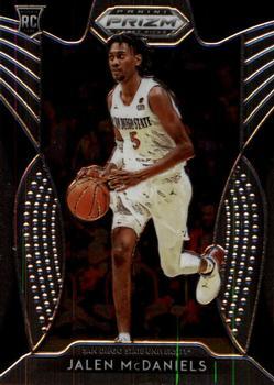 #54 Jalen McDaniels - San Diego State Aztecs - 2019 Panini Prizm Draft Picks Basketball