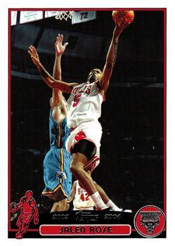 #54 Jalen Rose - Chicago Bulls - 2003-04 Topps Basketball