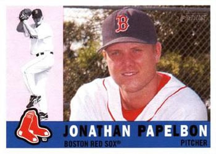 #54 Jonathan Papelbon - Boston Red Sox - 2009 Topps Heritage Baseball