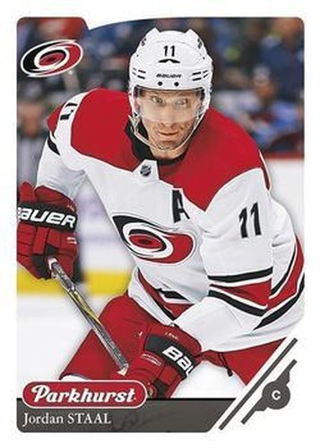 #54 Jordan Staal - Carolina Hurricanes - 2018-19 Parkhurst Hockey