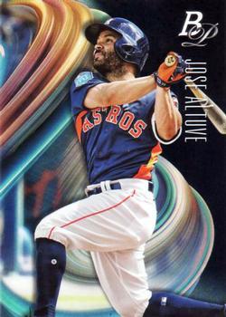 #54 Jose Altuve - Houston Astros - 2018 Bowman Platinum Baseball