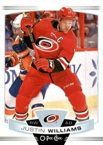 #54 Justin Williams - Carolina Hurricanes - 2019-20 O-Pee-Chee Hockey