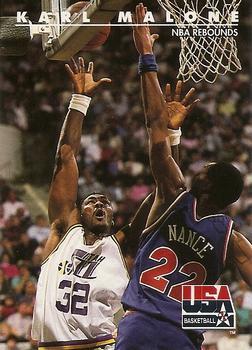 #54 Karl Malone - USA - 1992 SkyBox USA Basketball