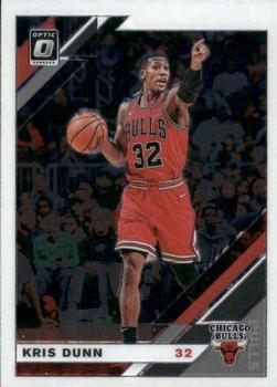 #54 Kris Dunn - Chicago Bulls - 2019-20 Donruss Optic Basketball