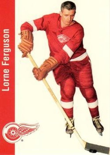 #54 Lorne Ferguson - Detroit Red Wings - 1994 Parkhurst Missing Link 1956-57 Hockey