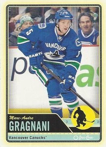 #54 Marc-Andre Gragnani - Vancouver Canucks - 2012-13 O-Pee-Chee Hockey