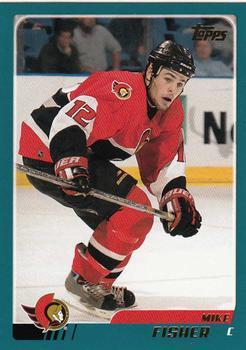 #54 Mike Fisher - Ottawa Senators - 2003-04 Topps Hockey