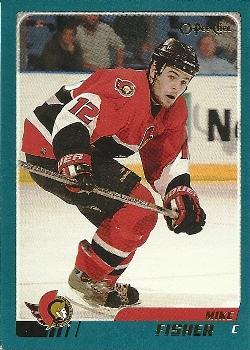 #54 Mike Fisher - Ottawa Senators - 2003-04 O-Pee-Chee Hockey