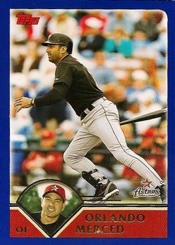 #54 Orlando Merced - Houston Astros - 2003 Topps Baseball