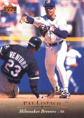 #54 Pat Listach - Milwaukee Brewers - 1995 Upper Deck Baseball