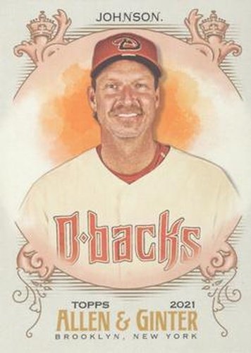 #54 Randy Johnson - Arizona Diamondbacks - 2021 Topps Allen & Ginter Baseball