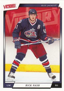 #54 Rick Nash - Columbus Blue Jackets - 2006-07 Upper Deck Victory Hockey