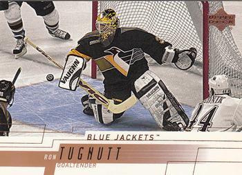 #54 Ron Tugnutt - Columbus Blue Jackets - 2000-01 Upper Deck Hockey