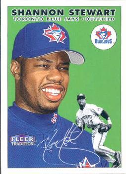 #54 Shannon Stewart - Toronto Blue Jays - 2000 Fleer Tradition Baseball