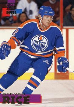 #54 Steven Rice - Edmonton Oilers - 1994-95 Stadium Club Hockey