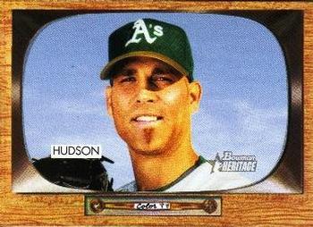#54 Tim Hudson - Oakland Athletics - 2004 Bowman Heritage Baseball