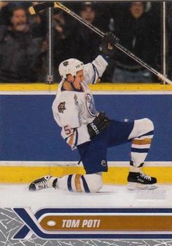 #54 Tom Poti - Edmonton Oilers - 2000-01 Stadium Club Hockey