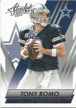 #54 Tony Romo - Dallas Cowboys - 2014 Panini Absolute - Retail Football