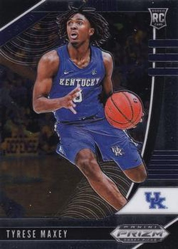 #54 Tyrese Maxey - Kentucky Wildcats - 2020 Panini Prizm Draft Picks Collegiate Basketball
