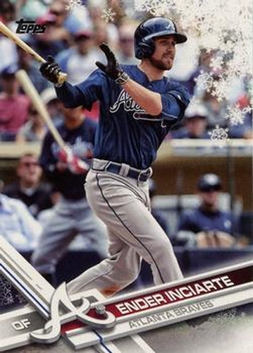 #HMW54 Ender Inciarte - Atlanta Braves - 2017 Topps Holiday Baseball