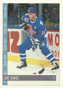 #54 Joe Sakic - Quebec Nordiques - 1992-93 O-Pee-Chee Hockey