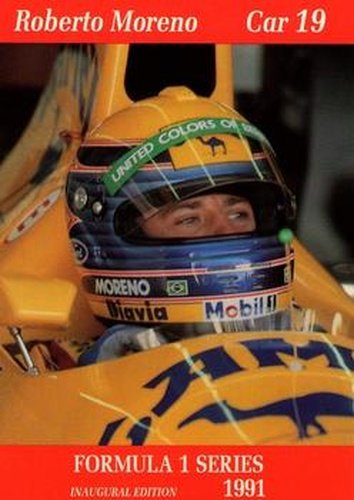 #54 Roberto Moreno - Benetton - 1991 Carms Formula 1 Racing