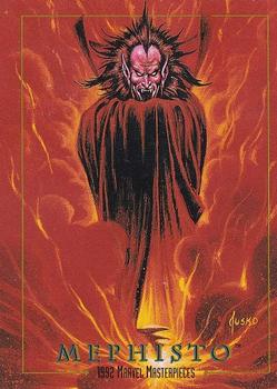 #54 Mephisto - 1992 SkyBox Marvel Masterpieces