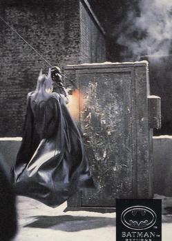 #54 Director Tim Burton shoots Max Shreck Christ - 1992 Stadium Club Batman Returns