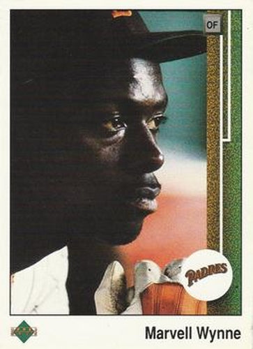 #154 Marvell Wynne - San Diego Padres - 1989 Upper Deck Baseball