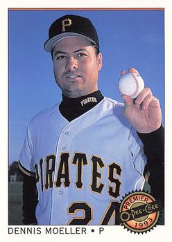 #54 Dennis Moeller - Pittsburgh Pirates - 1993 O-Pee-Chee Premier Baseball