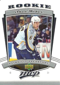 #354 Shea Weber - Nashville Predators - 2006-07 Upper Deck MVP Hockey